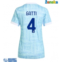 Juventus Federico Gatti #4 Gostujuci Dres za Ženska 2025-26 Kratak Rukav